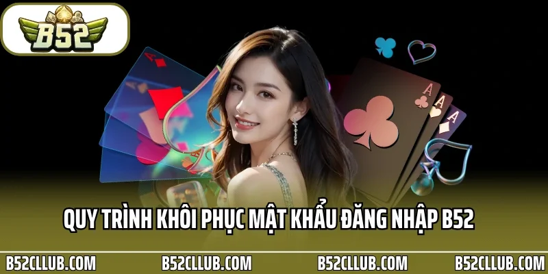 Quy trình khôi phục mật khẩu đăng nhập B52