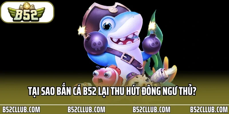 Tại sao bắn cá B52 lại thu hút đông ngư thủ?